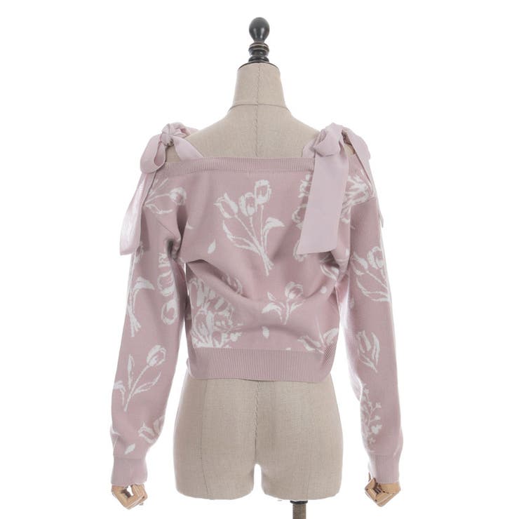 フラワージャカードニットＣＤ | axes femme | 詳細画像28 