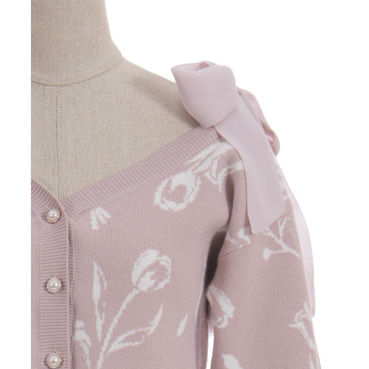 フラワージャカードニットＣＤ | axes femme | 詳細画像31 