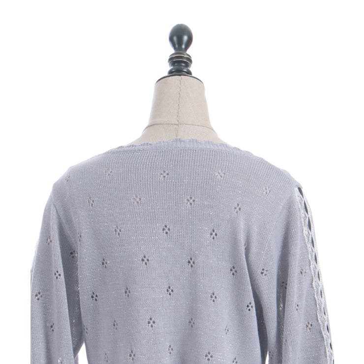 フリルラメニットボレロ | axes femme | 詳細画像10 