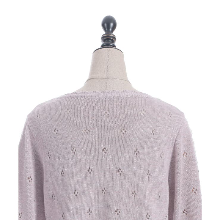 フリルラメニットボレロ | axes femme | 詳細画像19 