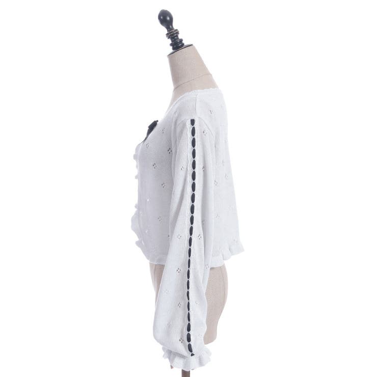 フリルラメニットボレロ | axes femme | 詳細画像23 