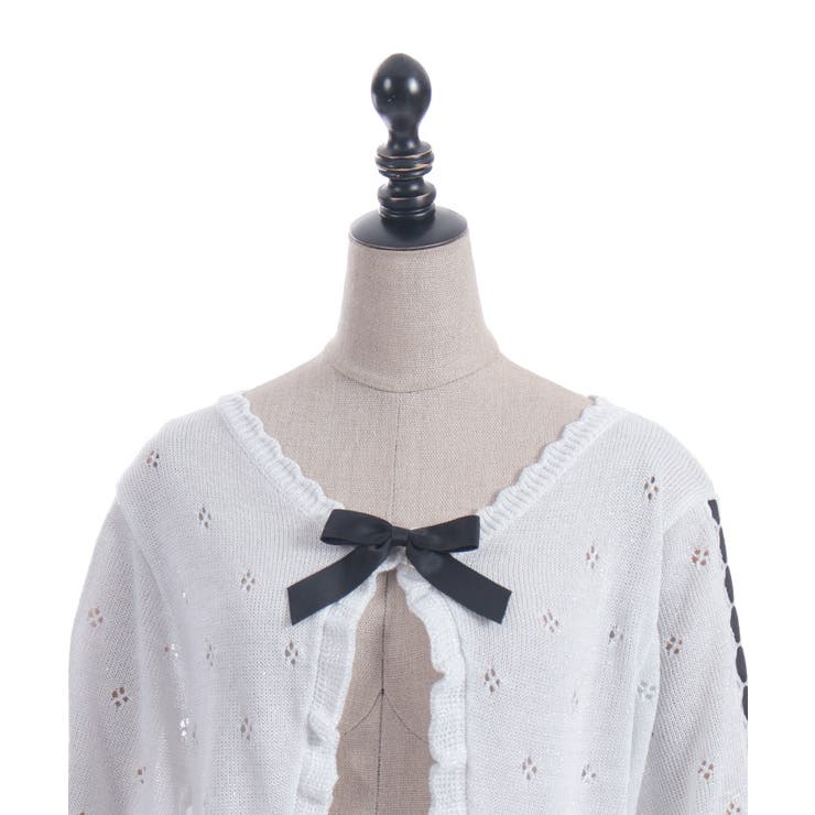 フリルラメニットボレロ | axes femme | 詳細画像25 