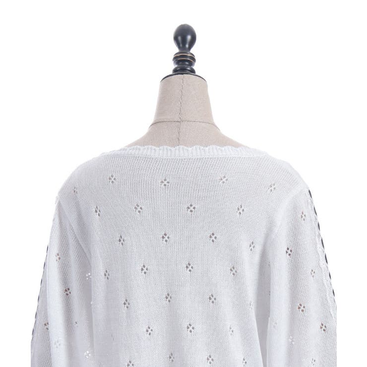 フリルラメニットボレロ | axes femme | 詳細画像28 