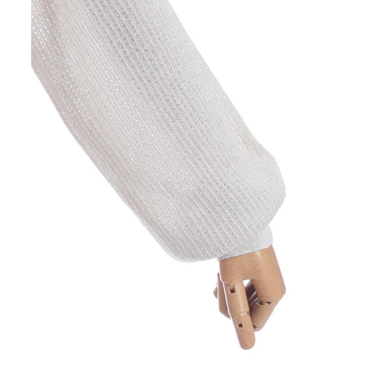 チュールフリルＵＶカットカーディガン | axes femme | 詳細画像13 