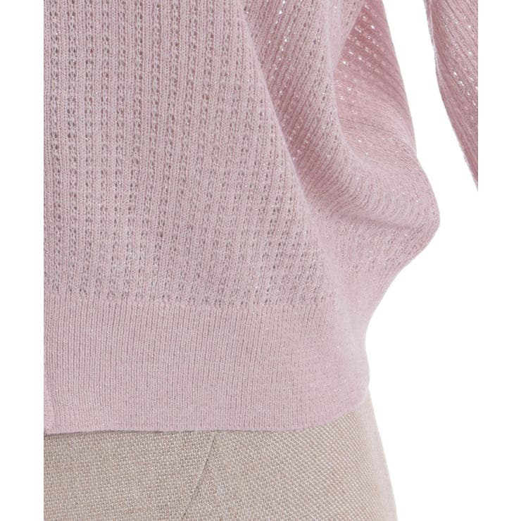 チュールフリルＵＶカットカーディガン | axes femme | 詳細画像18 