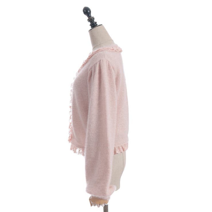 ラメシャギーフリルニットカーディガン | axes femme | 詳細画像29 