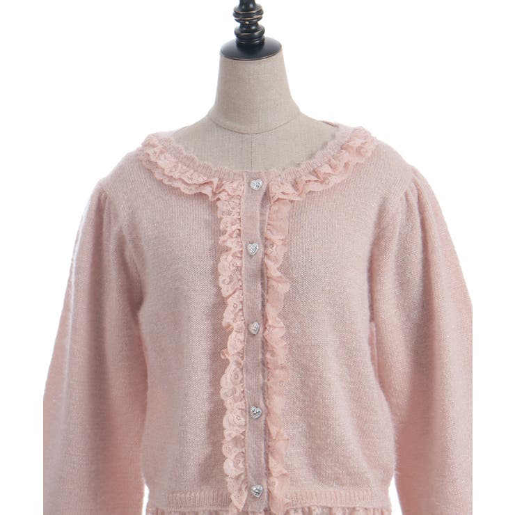 ラメシャギーフリルニットカーディガン | axes femme | 詳細画像31 