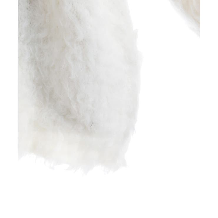 ウェーブファーニットカーディガン | axes femme | 詳細画像19 