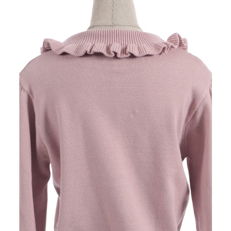 袖口レース衿付きニットカーディガン | axes femme | 詳細画像22 