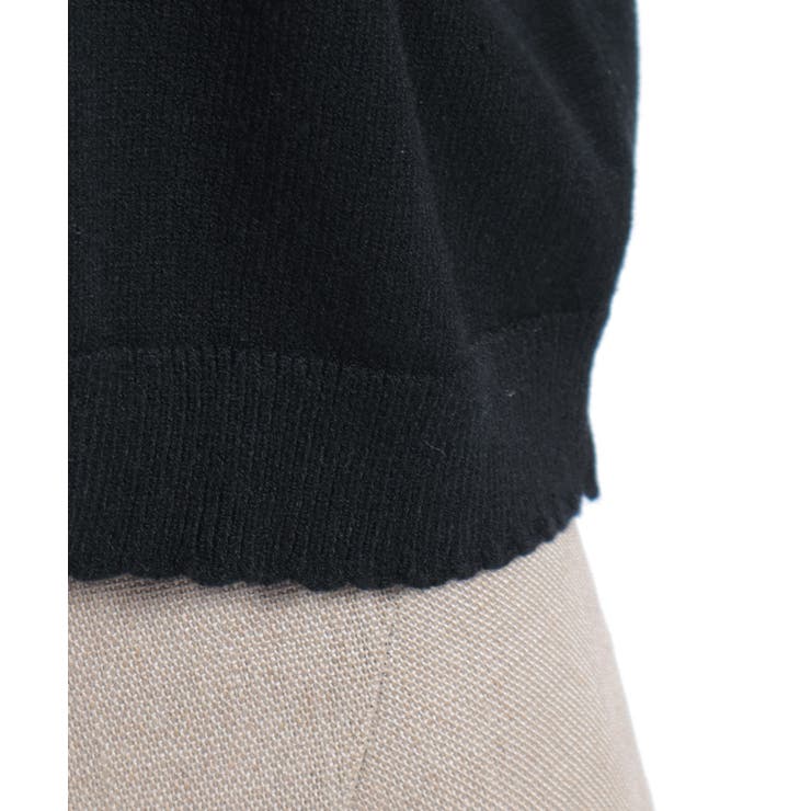 袖口レース衿付きニットカーディガン | axes femme | 詳細画像29 