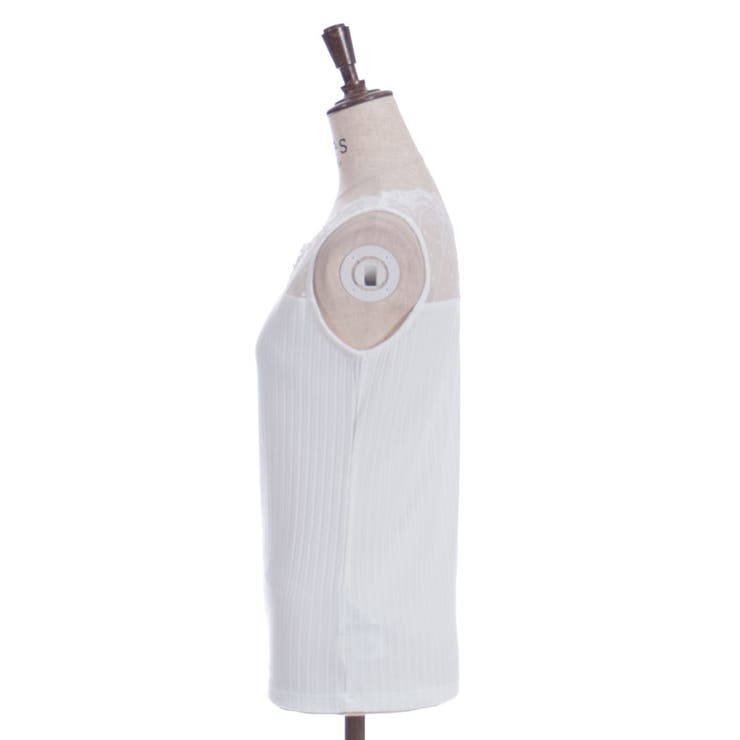 吸水速乾チュールレースタンク | axes femme | 詳細画像24 