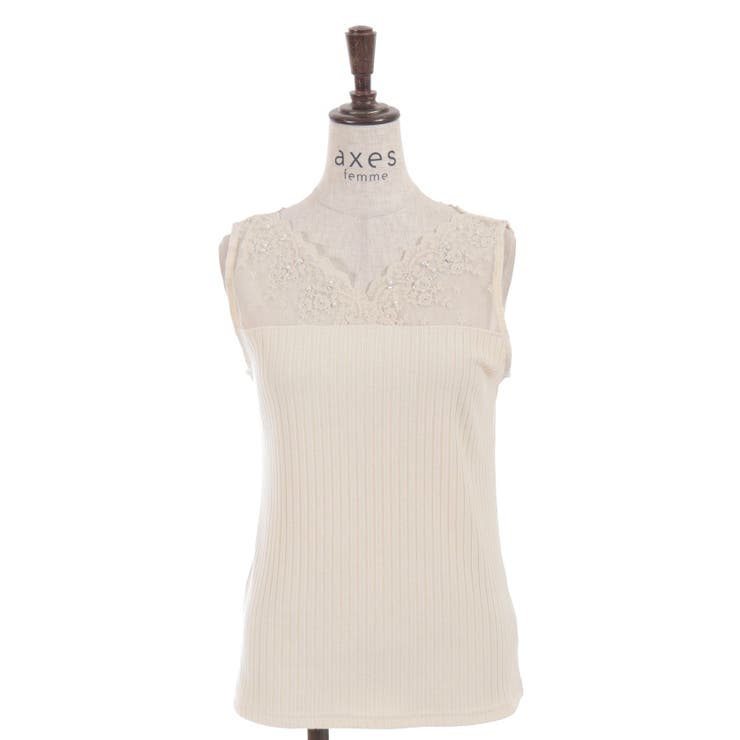 吸水速乾レース切替タンク | axes femme | 詳細画像17 