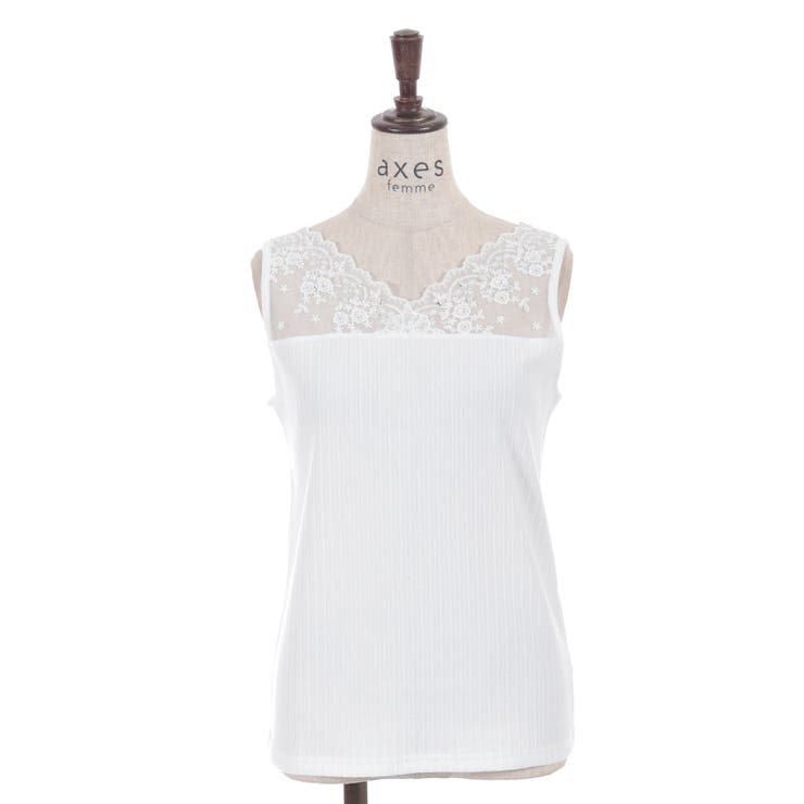 吸水速乾レース切替タンク | axes femme | 詳細画像2 