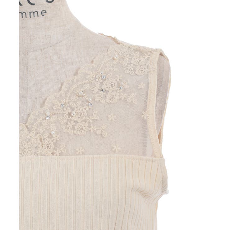 吸水速乾レース切替タンク | axes femme | 詳細画像24 