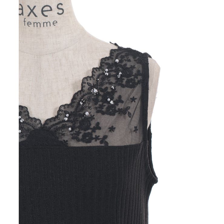 吸水速乾レース切替タンク | axes femme | 詳細画像31 