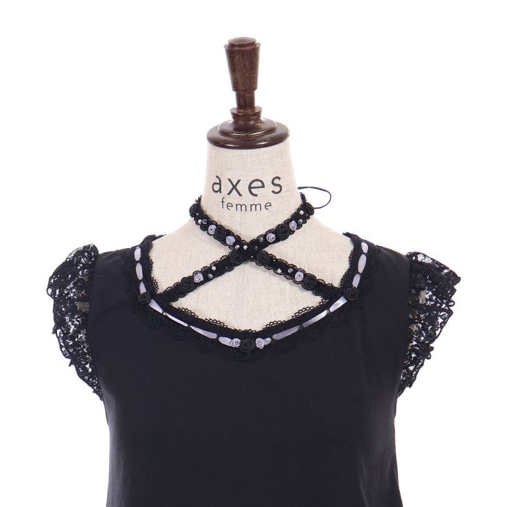 ローズストラップロングタンク | axes femme | 詳細画像16 