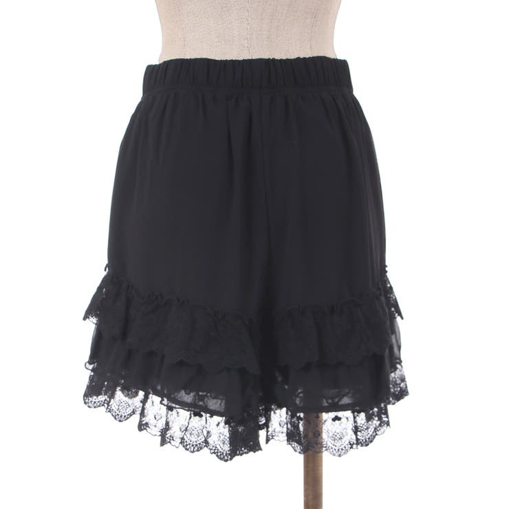 レースフリルミニペチパンツ[品番：IGAW0003462]｜axes femme