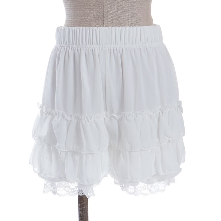 白 | 調節リボン付きドロワーズ | axes femme