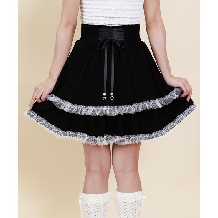 ドットチュール使いスカパン | axes femme | 詳細画像10 