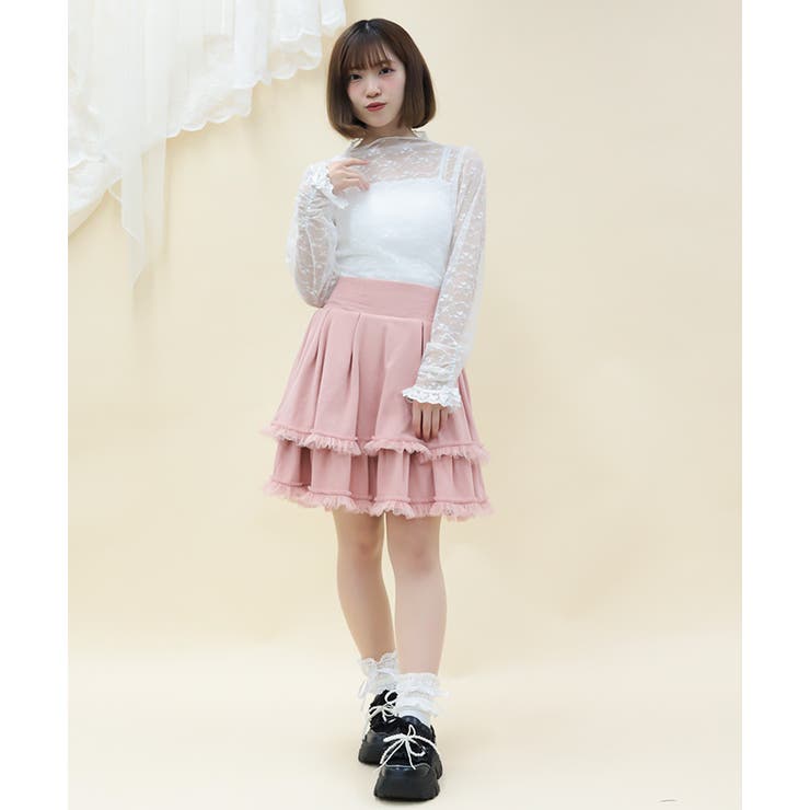 ドットチュール使いスカパン | axes femme | 詳細画像7 