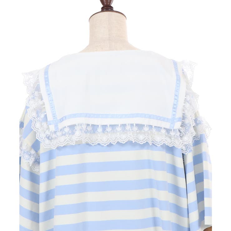 デビルクロスセーラーＴシャツ | axes femme | 詳細画像18 