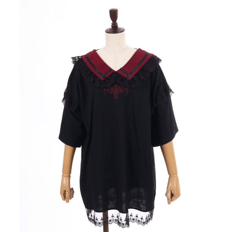 デビルクロスセーラーＴシャツ | axes femme | 詳細画像20 