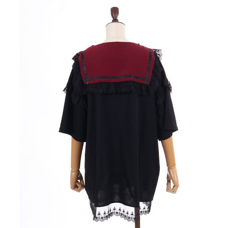 デビルクロスセーラーＴシャツ | axes femme | 詳細画像22 