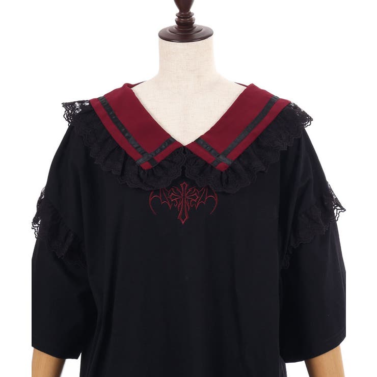 デビルクロスセーラーＴシャツ | axes femme | 詳細画像23 