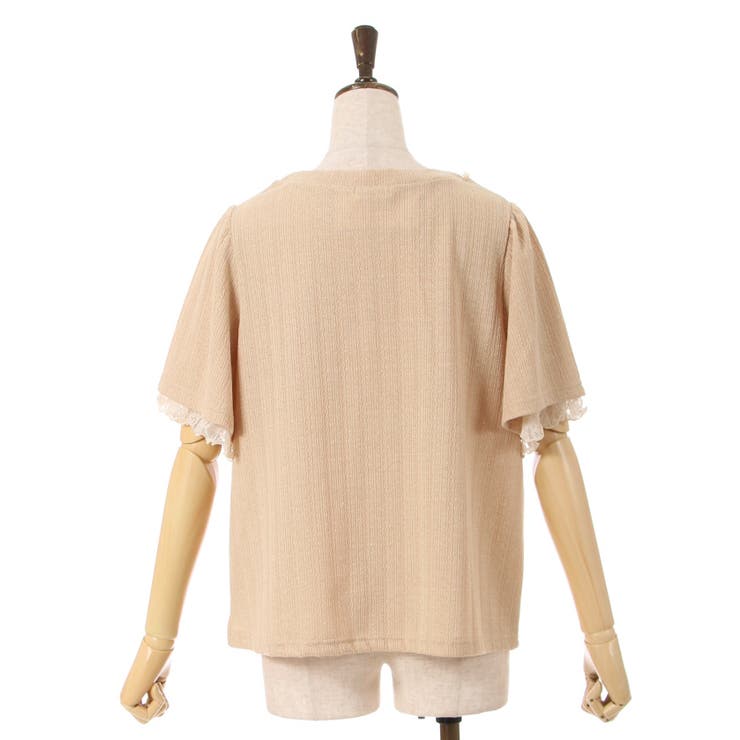レースアッププルオーバー[品番：IGAW0003552]｜axes femme