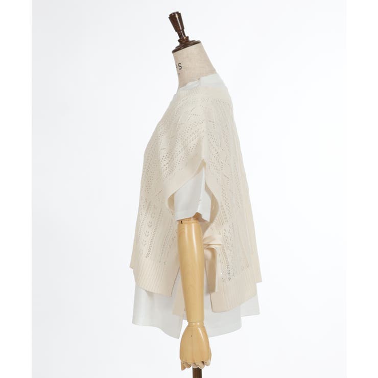 ニットベスト×半袖Ｔセット | axes femme | 詳細画像14 