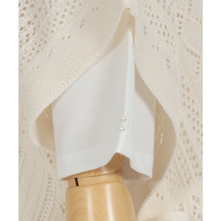 ニットベスト×半袖Ｔセット | axes femme | 詳細画像20 