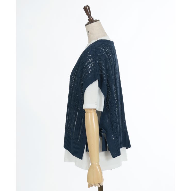 ニットベスト×半袖Ｔセット | axes femme | 詳細画像5 