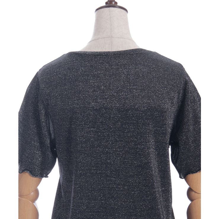 グリッターＴシャツ | axes femme | 詳細画像10 