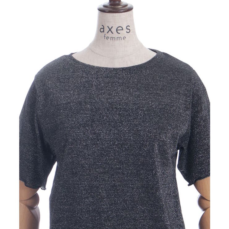 グリッターＴシャツ | axes femme | 詳細画像7 
