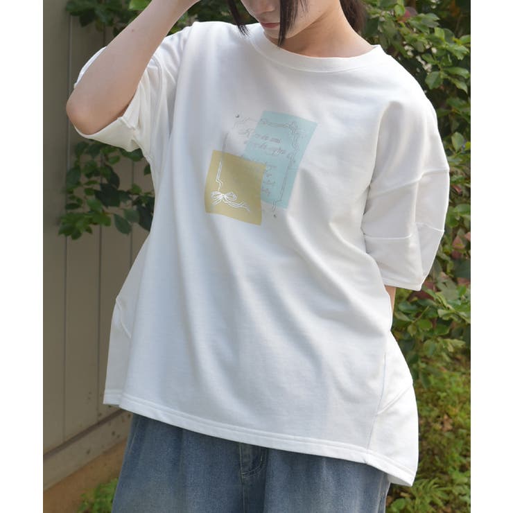 生成り | プリントコクーントレーナー | axes femme