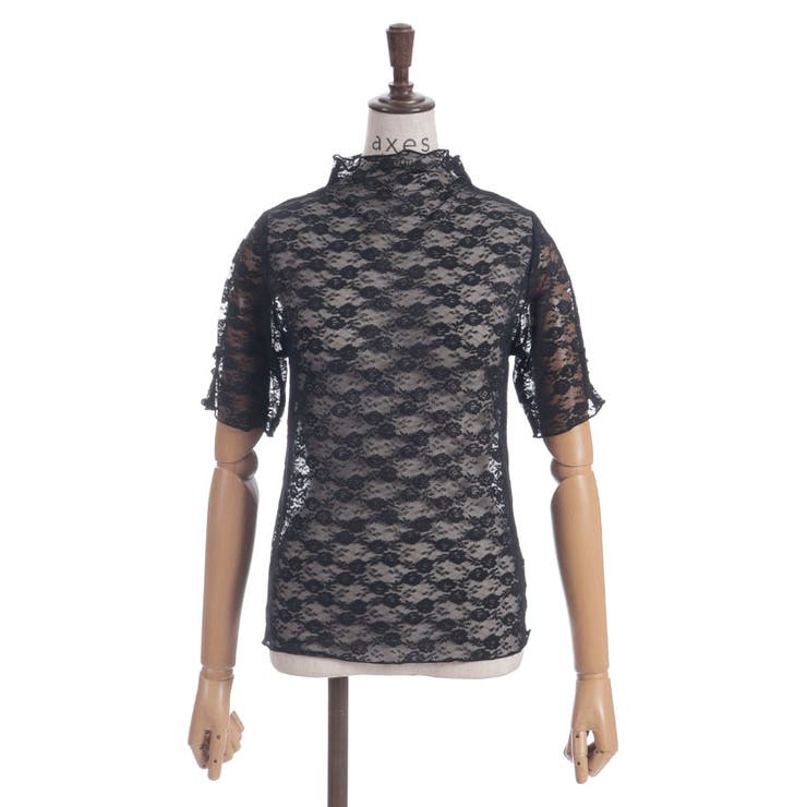 ローズ付レーストップス | axes femme | 詳細画像8 