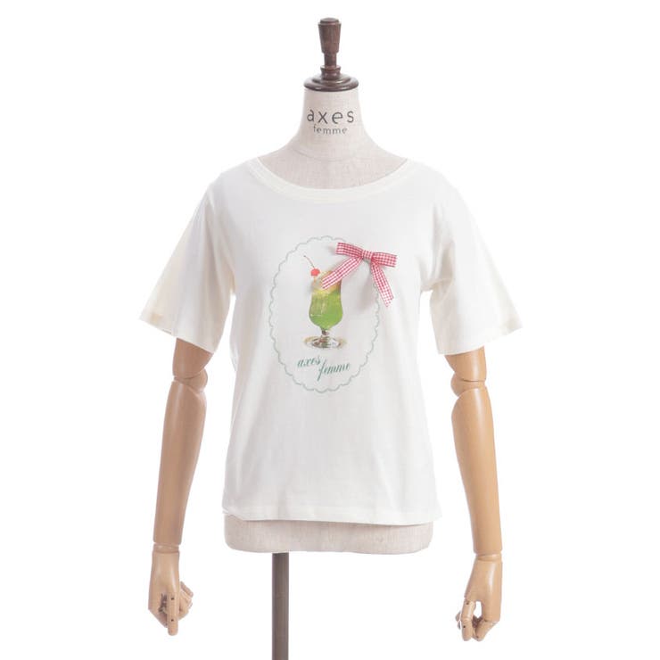 レトロスイーツＰＴＴシャツ | axes femme | 詳細画像17 