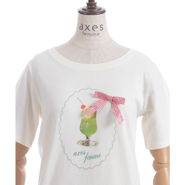 レトロスイーツＰＴＴシャツ | axes femme | 詳細画像20 