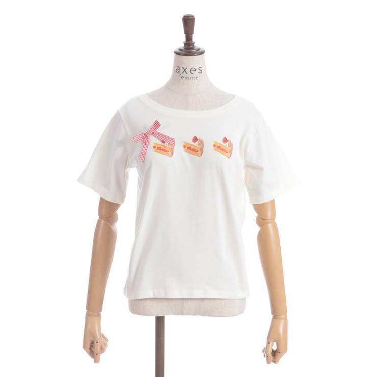 レトロスイーツＰＴＴシャツ | axes femme | 詳細画像24 
