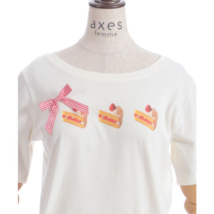 レトロスイーツＰＴＴシャツ | axes femme | 詳細画像27 