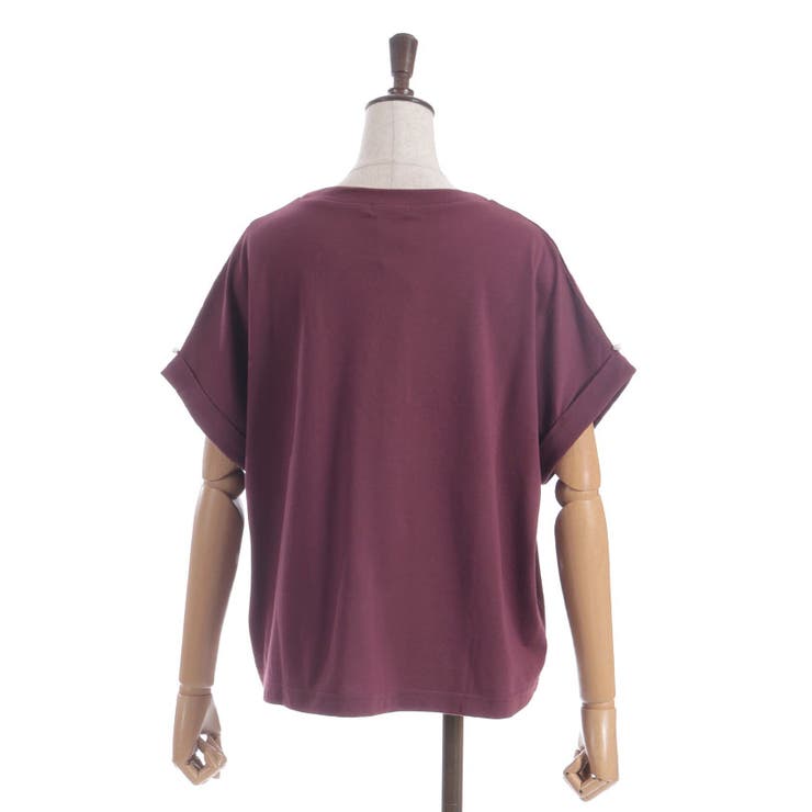 接触冷感天体柄プリントＴ | axes femme | 詳細画像17 