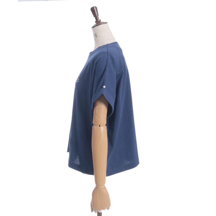 接触冷感天体柄プリントＴ | axes femme | 詳細画像22 