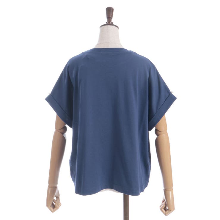 接触冷感天体柄プリントＴ | axes femme | 詳細画像23 