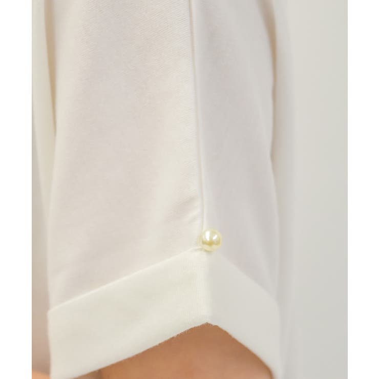 接触冷感天体柄プリントＴ | axes femme | 詳細画像6 