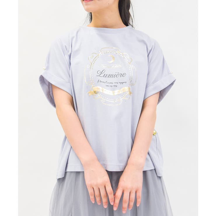 グレー | 接触冷感天体柄プリントＴ | axes femme