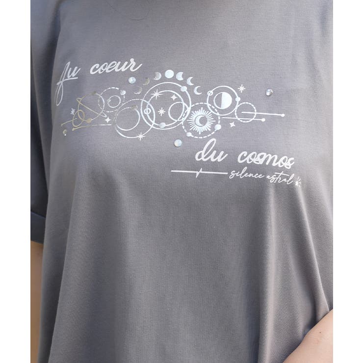 接触冷感エトワールＴシャツ | axes femme | 詳細画像10 