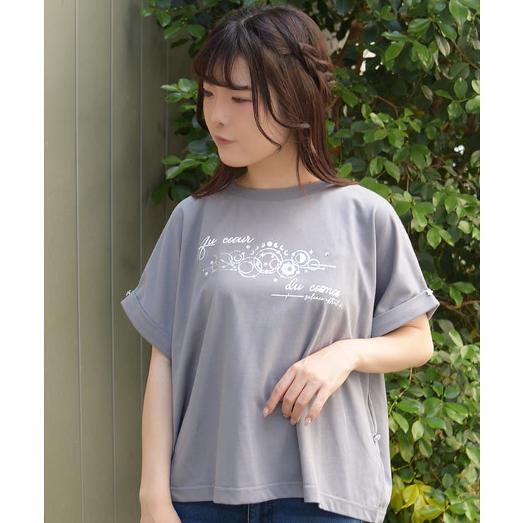 接触冷感エトワールＴシャツ | axes femme | 詳細画像11 