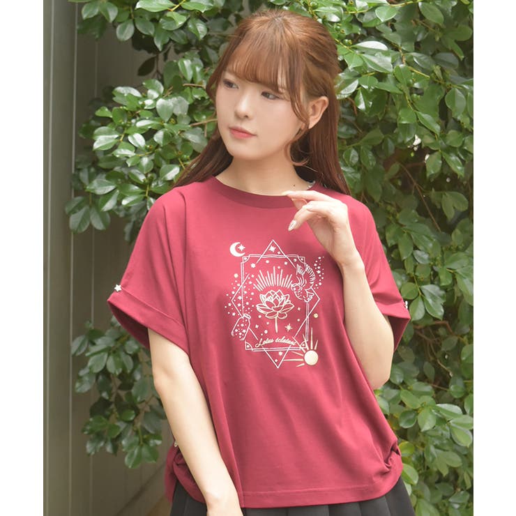 接触冷感エトワールＴシャツ | axes femme | 詳細画像18 