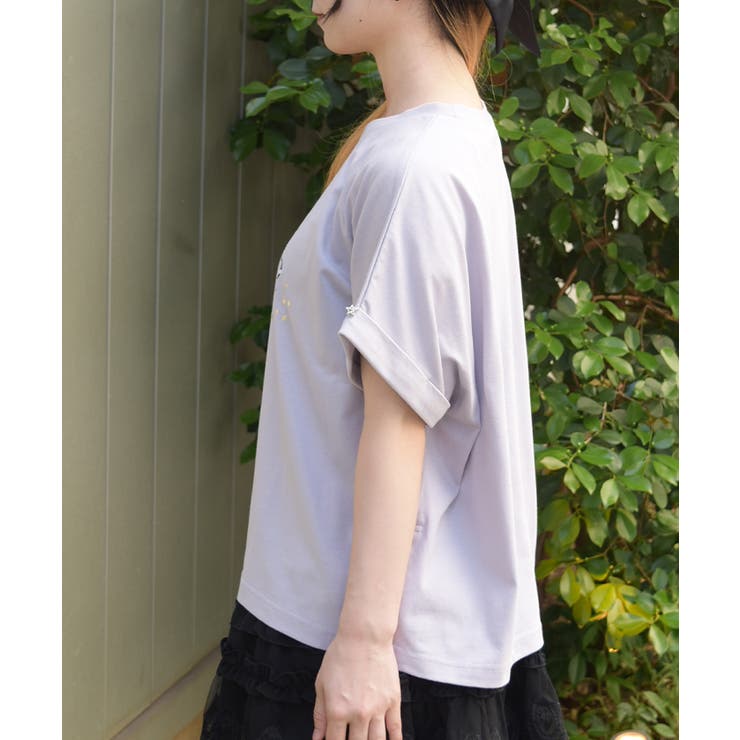 接触冷感エトワールＴシャツ | axes femme | 詳細画像2 