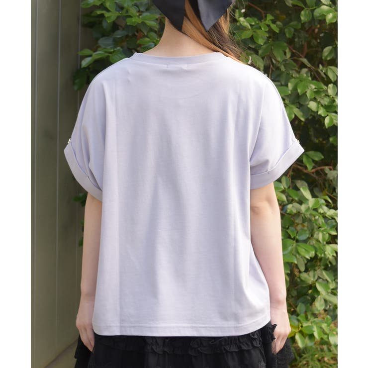 接触冷感エトワールＴシャツ | axes femme | 詳細画像3 